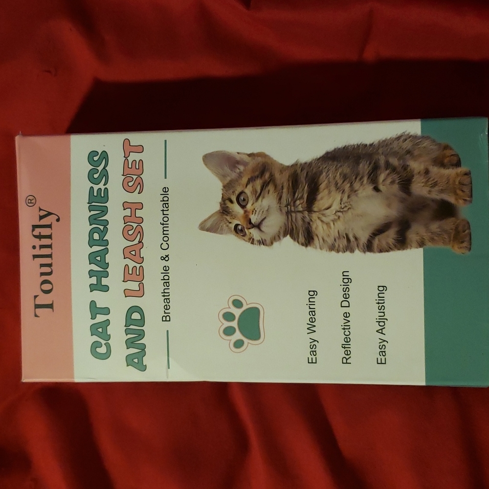 TOULIFLY CAT HARNESS AND LEASH SET